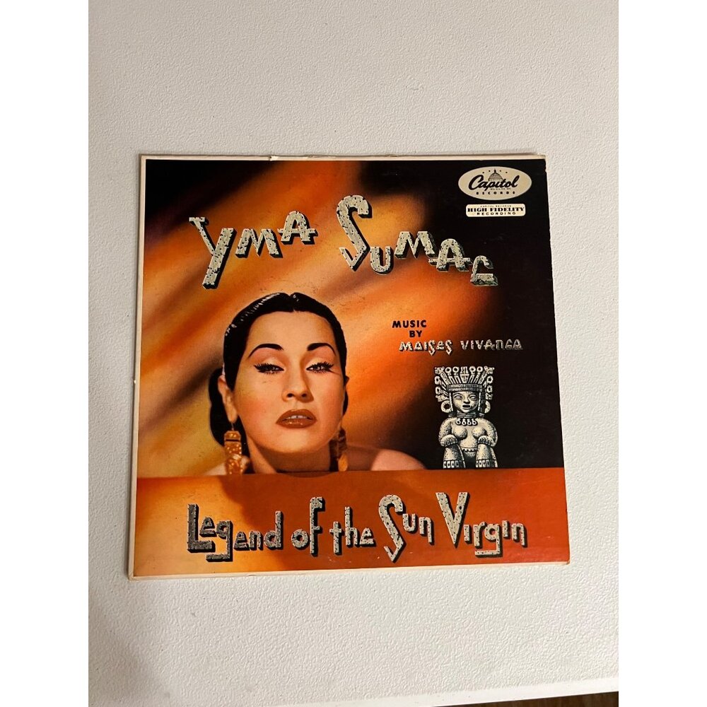 Yma Sumac Legend Of The Sun Virgin Vinyl LP 1952 Exotica Capitol Records